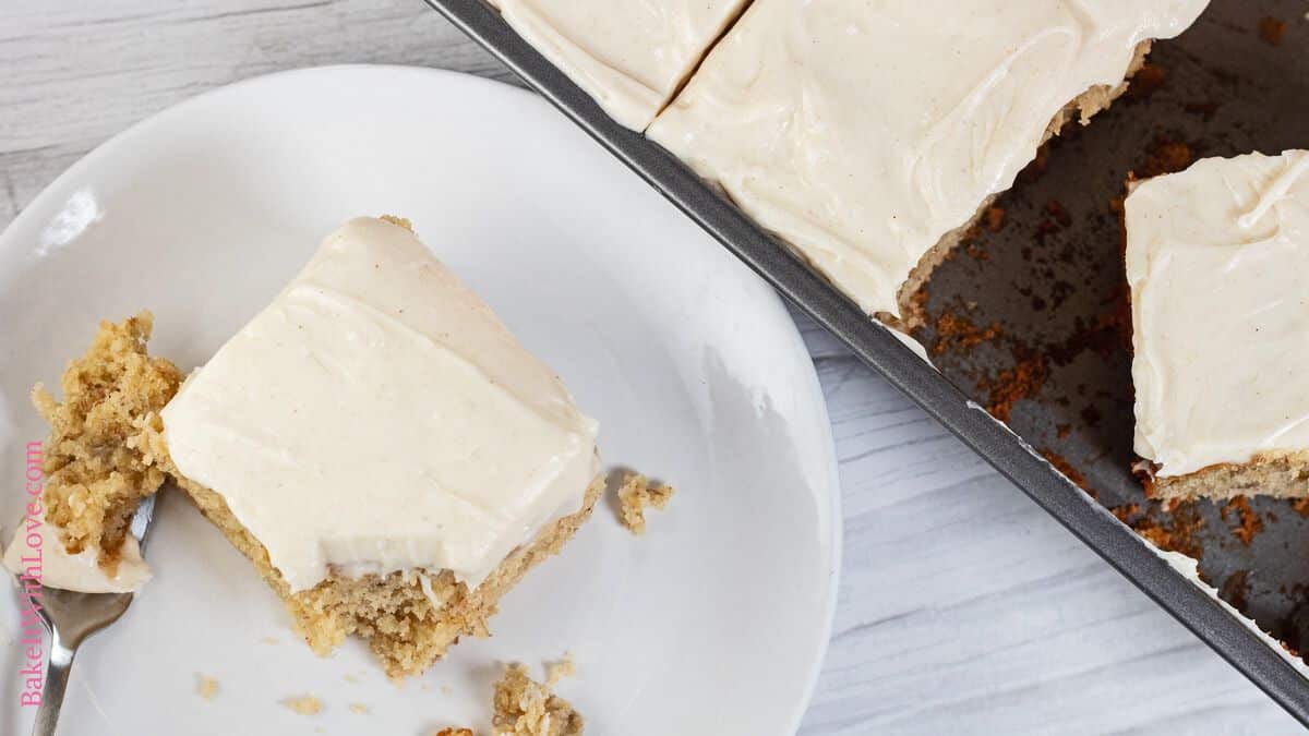 The Ultimate Comfort: Banana Cake with Perfectly Balanced Whipped Frosting